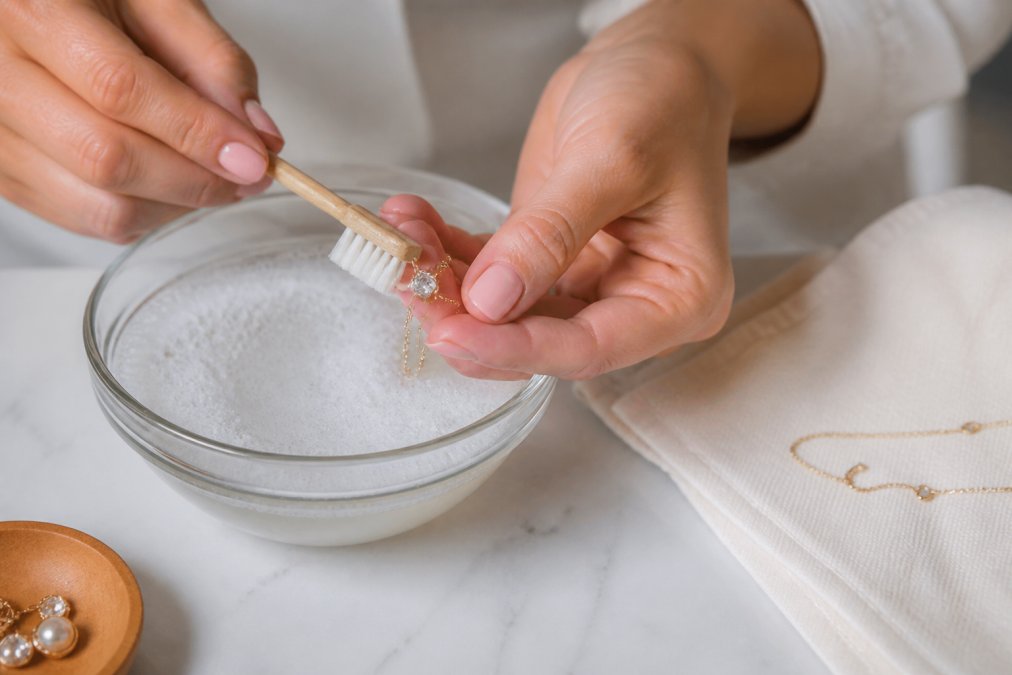 How to Clean Delicate Diamond Necklace at Home Safely