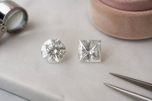 Round Brilliant vs Princess Cut Diamonds: The 2026 Guide